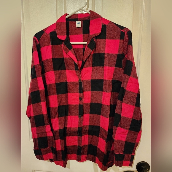 Old Navy Buffalo check flannel shirt *399.16 - Picture 1 of 4